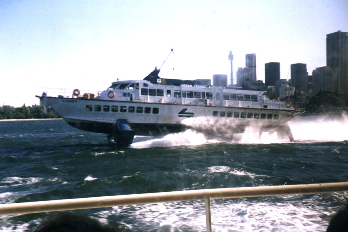Sydney hydrofoil ferry MANLY (1984)