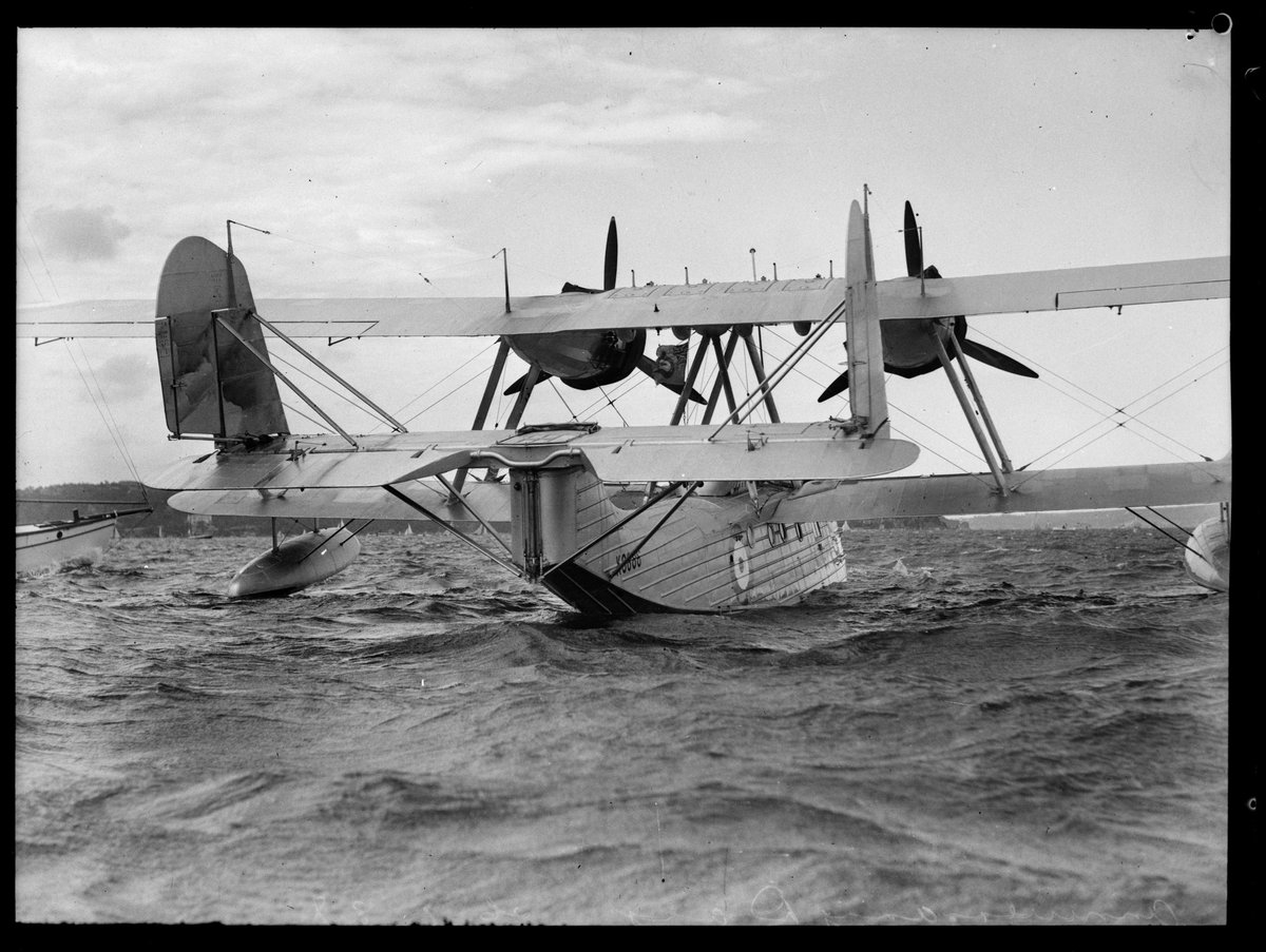 Flying Boat on Sydney Harbour, 26 January 1938