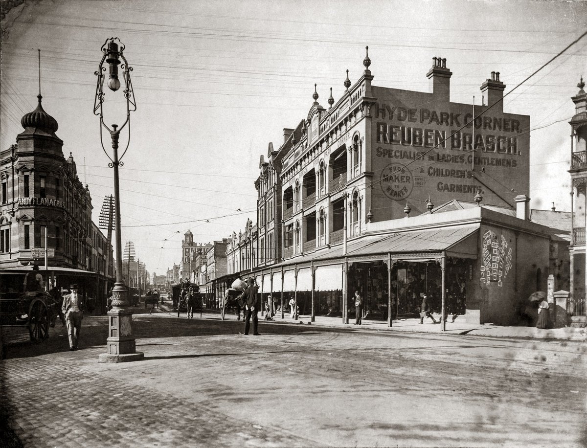 Oxford Street, Sydney 1910 A-00039079, Sydney city centre