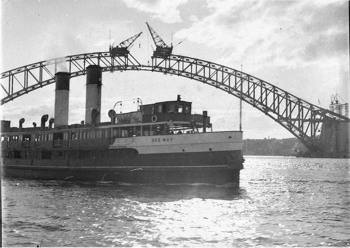 Dee Why ferry, Sydney (c. 1930)