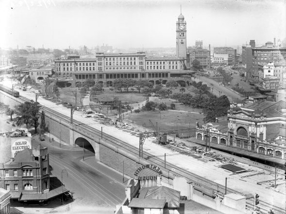 Central station pre 1955, Haymarket (c. 1955)