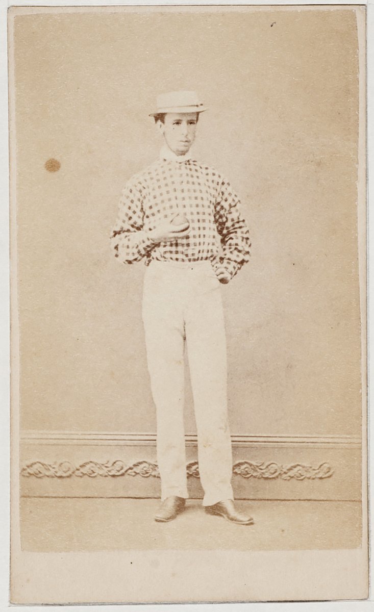 Portrait of Thomas Henry Iceton, cricketer, New South Wales c. 1871, Camperdown (1870–71)