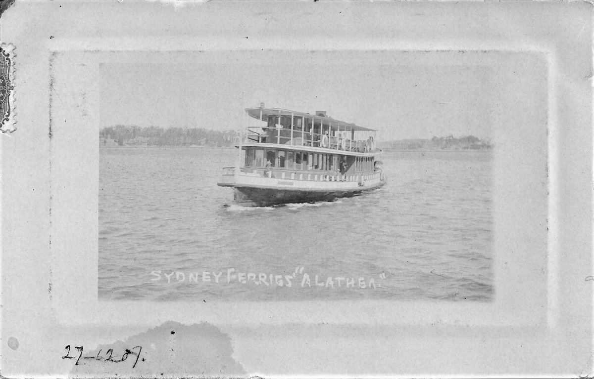 Sydney ferry ALEATHEA (c. 1904)