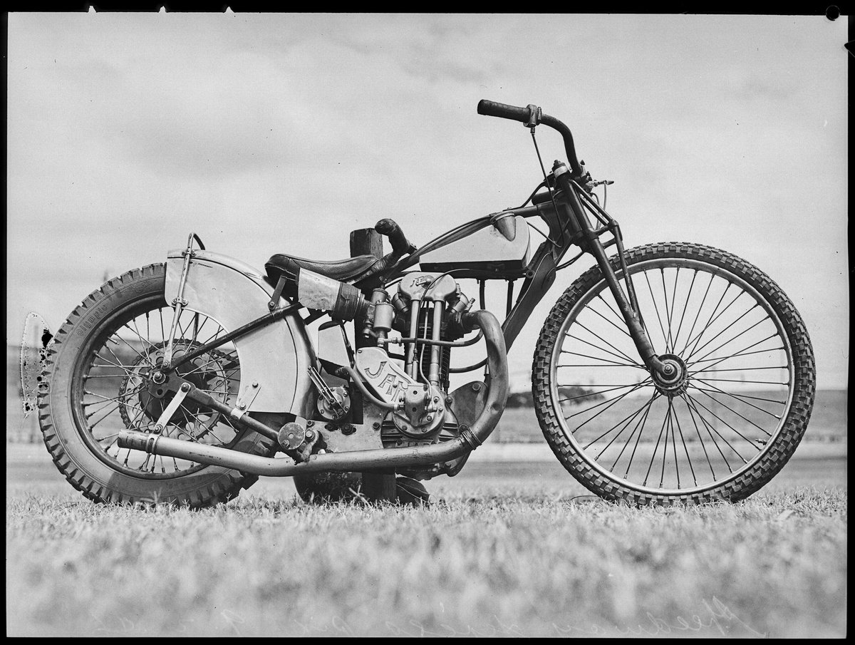 JA Prestwich 'Jap' motorcycle 1946 SLNSW, Sydney