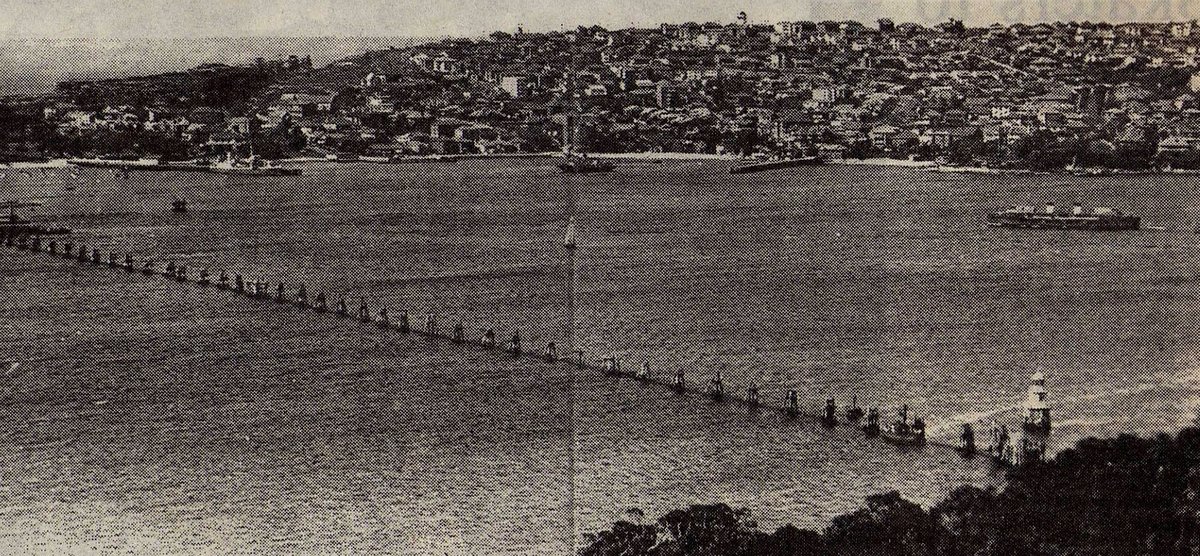 Sydney Harbour WW2 boom, Watsons Bay (1939–45)