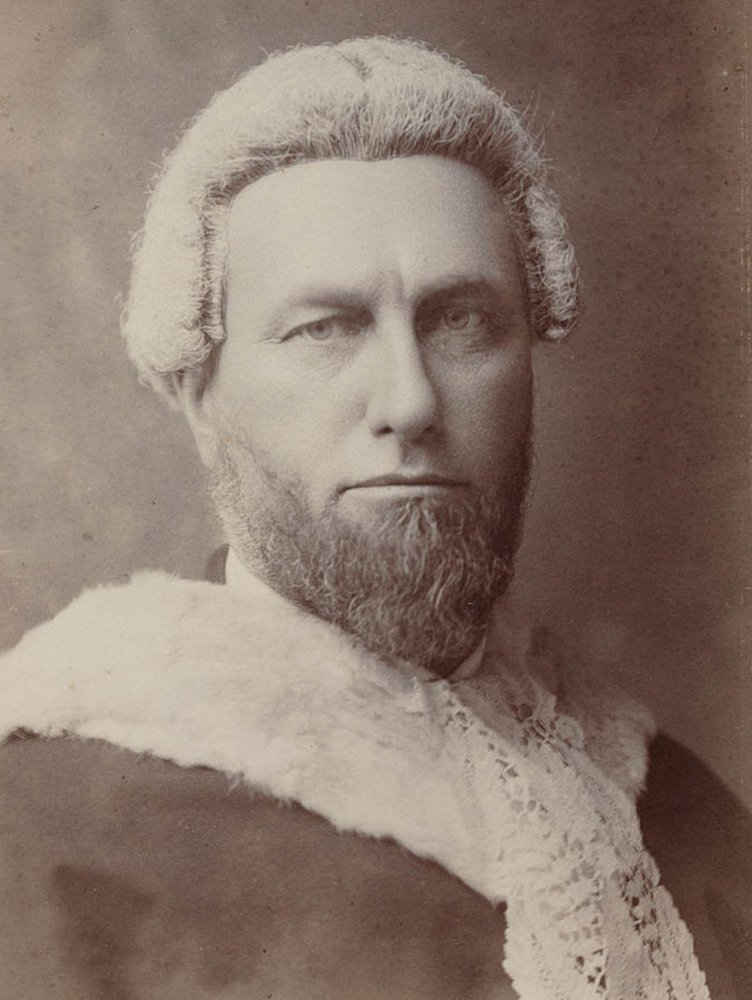Judge William Charles Windeyer, c. 1890, by Freeman and Co, Sydney city centre