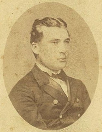 Lieutenant Adolphus August Frederick FitzGeorge, of H.M.S. Galatea, 1868 - photographer Montagu Scott of Sydney (cropped)