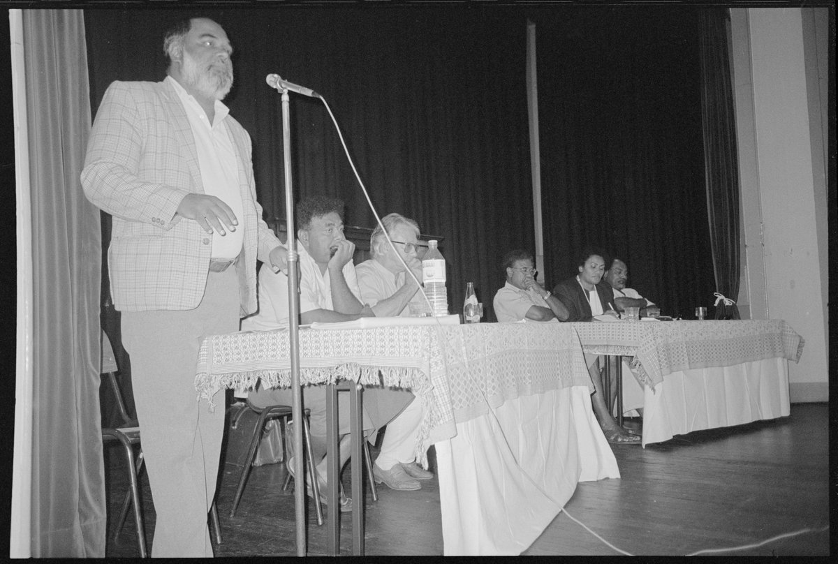 Bavadra in Sydney, April 1988 02