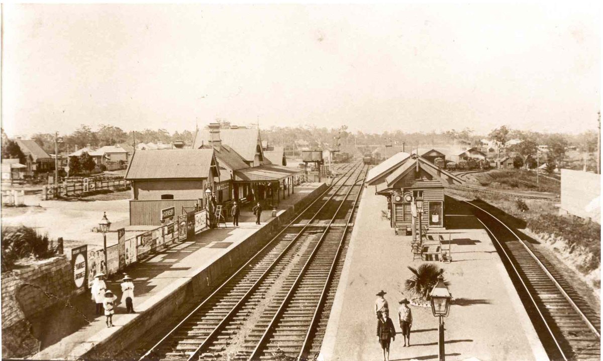 Hornsby railway station circa 1900 (c. 1900)