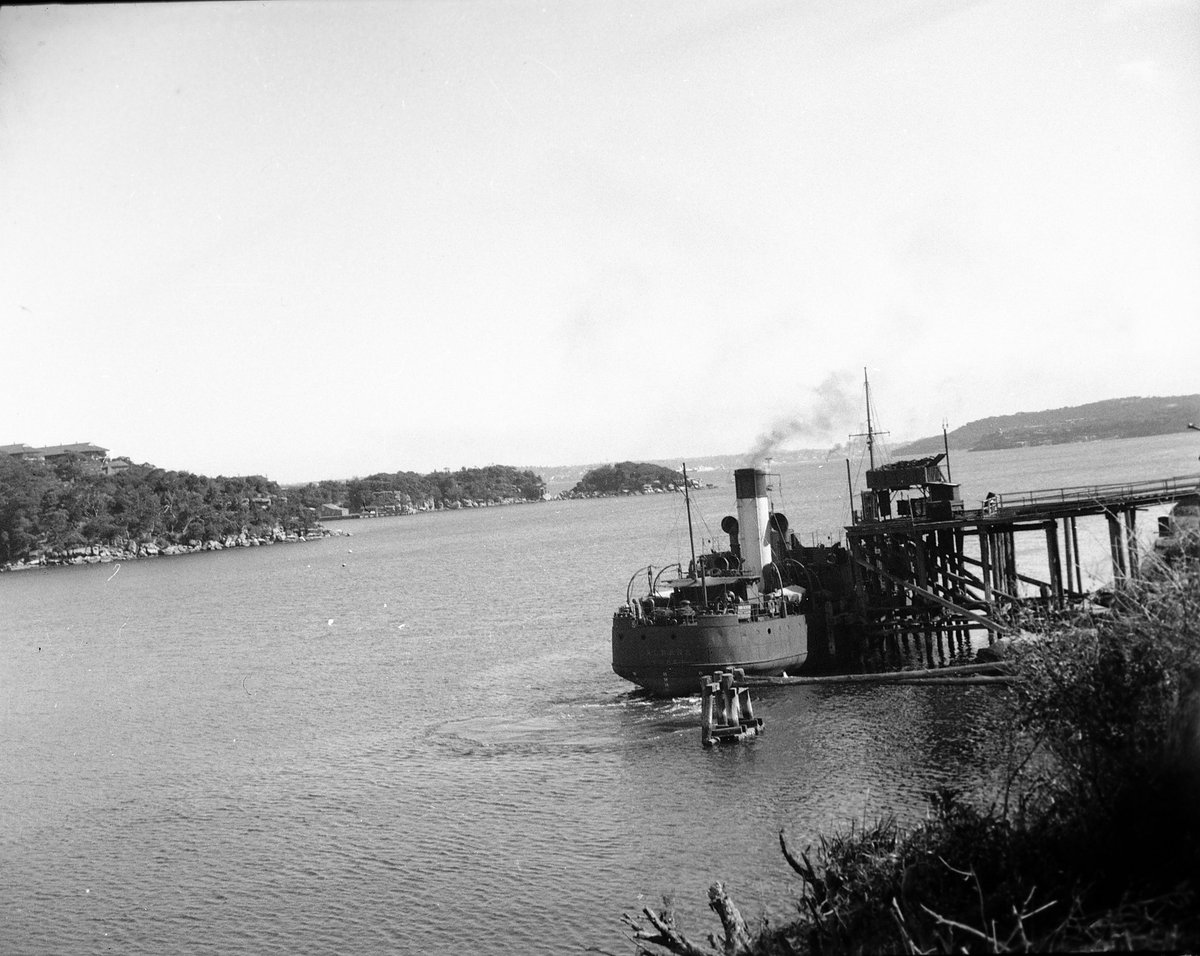 Caldare at Manly gas works March 14 1951 (Graeme Andrews, City of Sydney Archives)