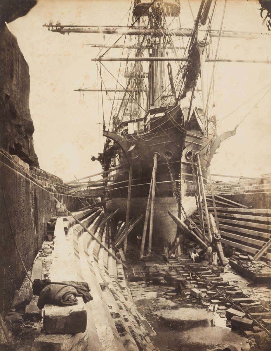 Bismarck in Dry Dock, Sydney (c. 1879)