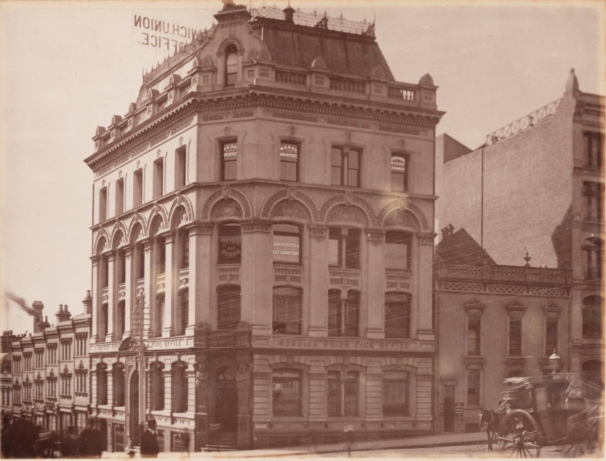 Norwich Chambers, Hunter Street, Sydney 1890, Sydney city centre