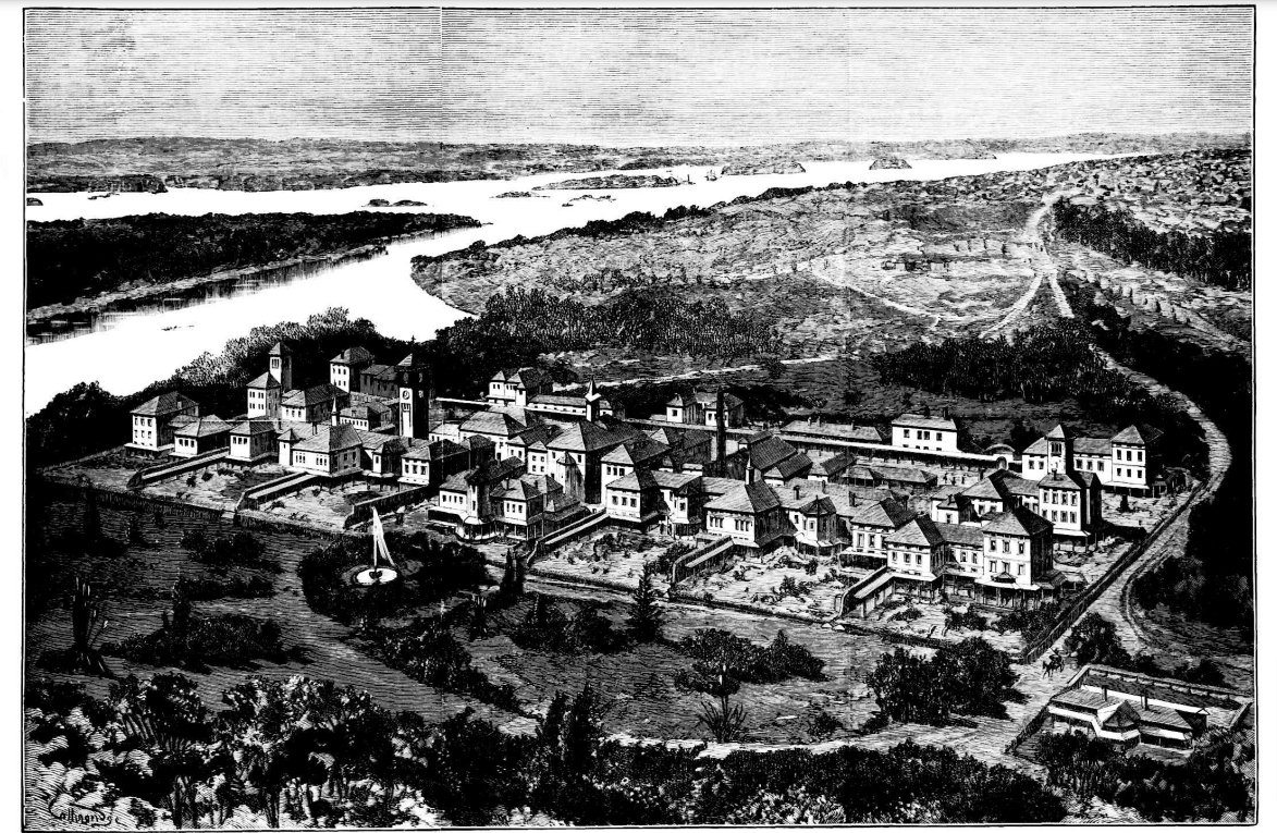 Asylum, Callan Park, Sydney, 1879