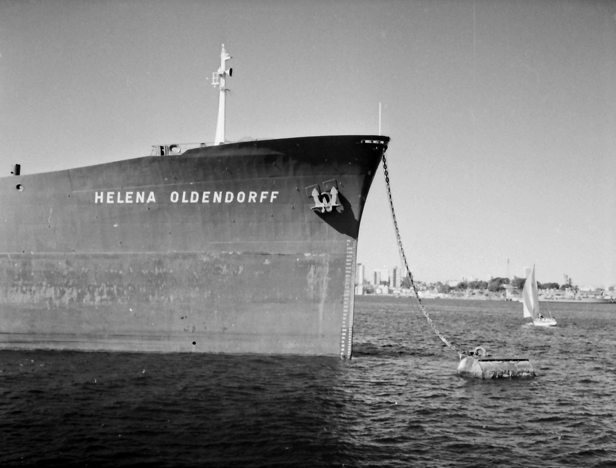 70-6 51 Cremorne Point ferry, Sydney, Australia 1970