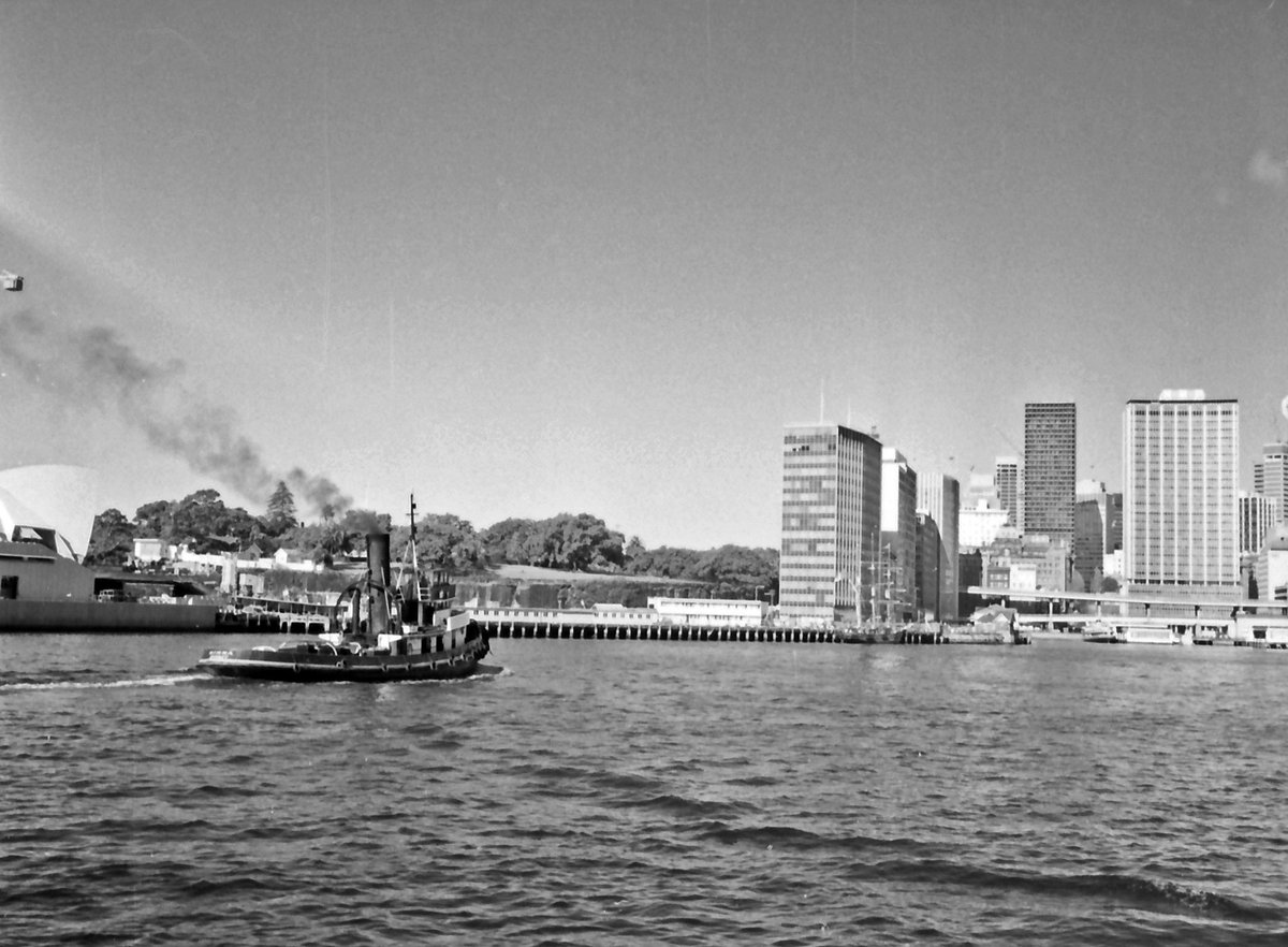 70-6 56 Cremorne Point ferry, Sydney, Australia 1970