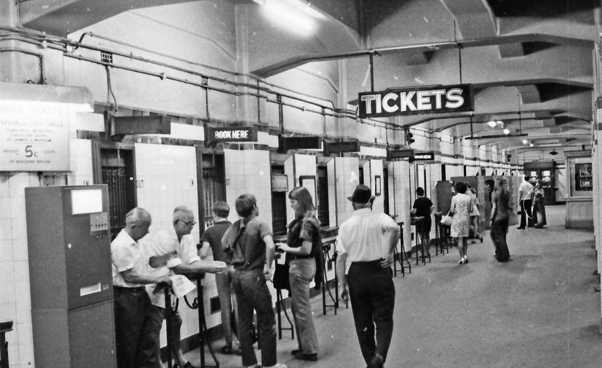 71-01 13 Sydney Central Station, Australia 1971, Haymarket