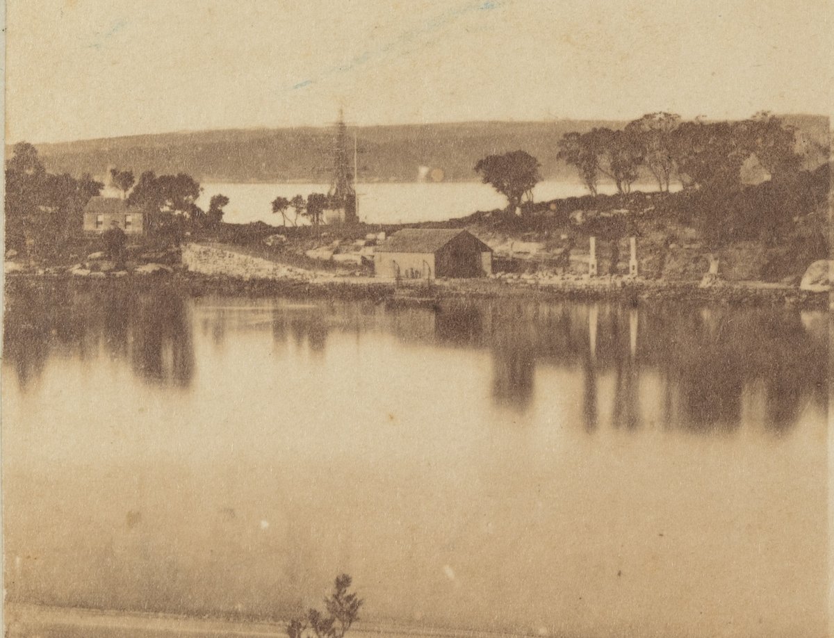 Garden Island ca. 1858, Potts Point