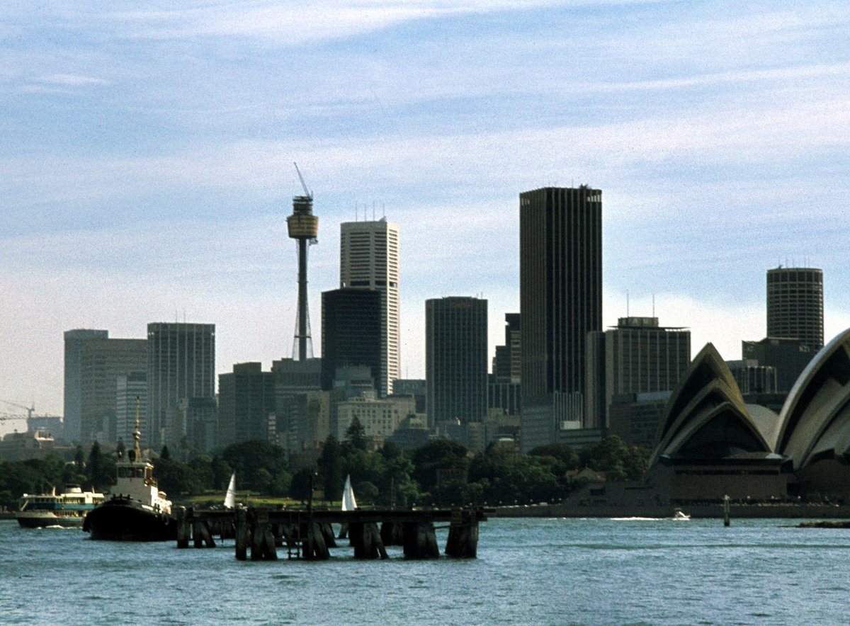 318 Harbour Cruise, Dec 79, Sydney city centre (1979)