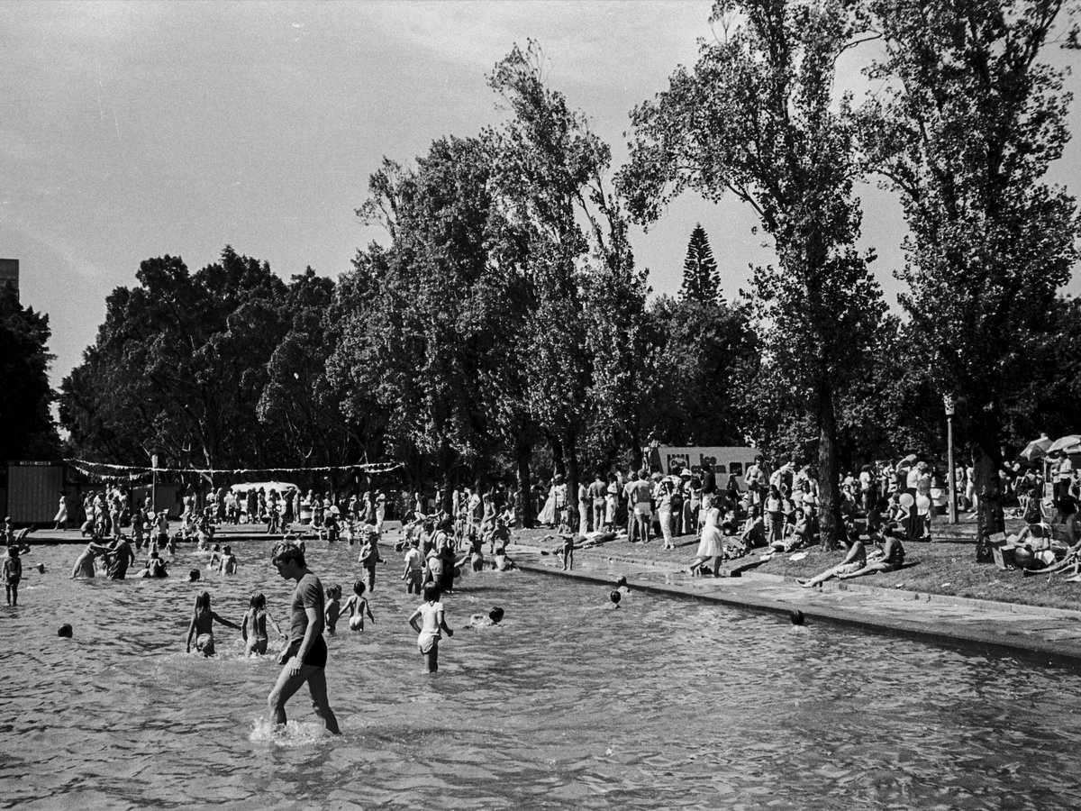 Hyde Park, Sydney, Sydney city centre (1980)