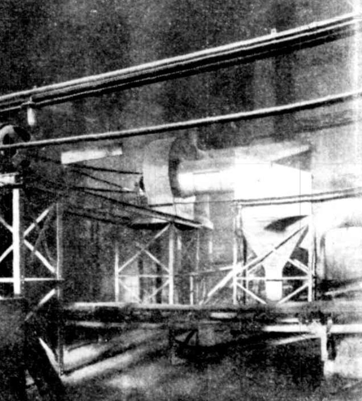 White Bay, NSW - Grain silos dust discharge (Weekly Times (Melbourne) Sat 16 July 1927 , Page 42), Sydney