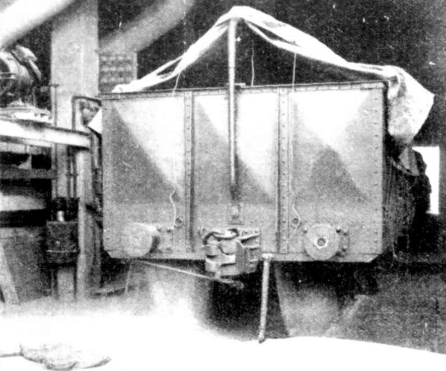 White Bay, NSW - Unloading wheat from a rail wagon (Weekly Times (Melbourne) Sat 16 July 1927, Page 42), Sydney