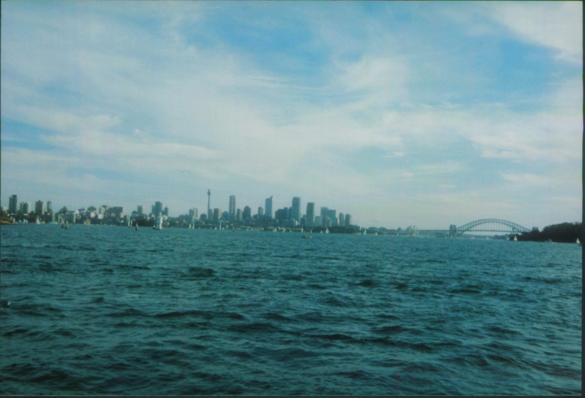 Sidney Australia Bay and Skyline 1994, Sydney Harbour