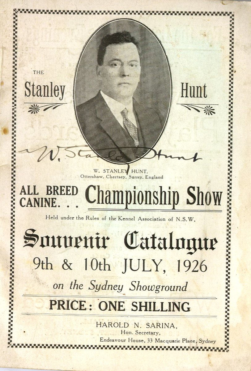 StanleyHunt1926, Moore Park