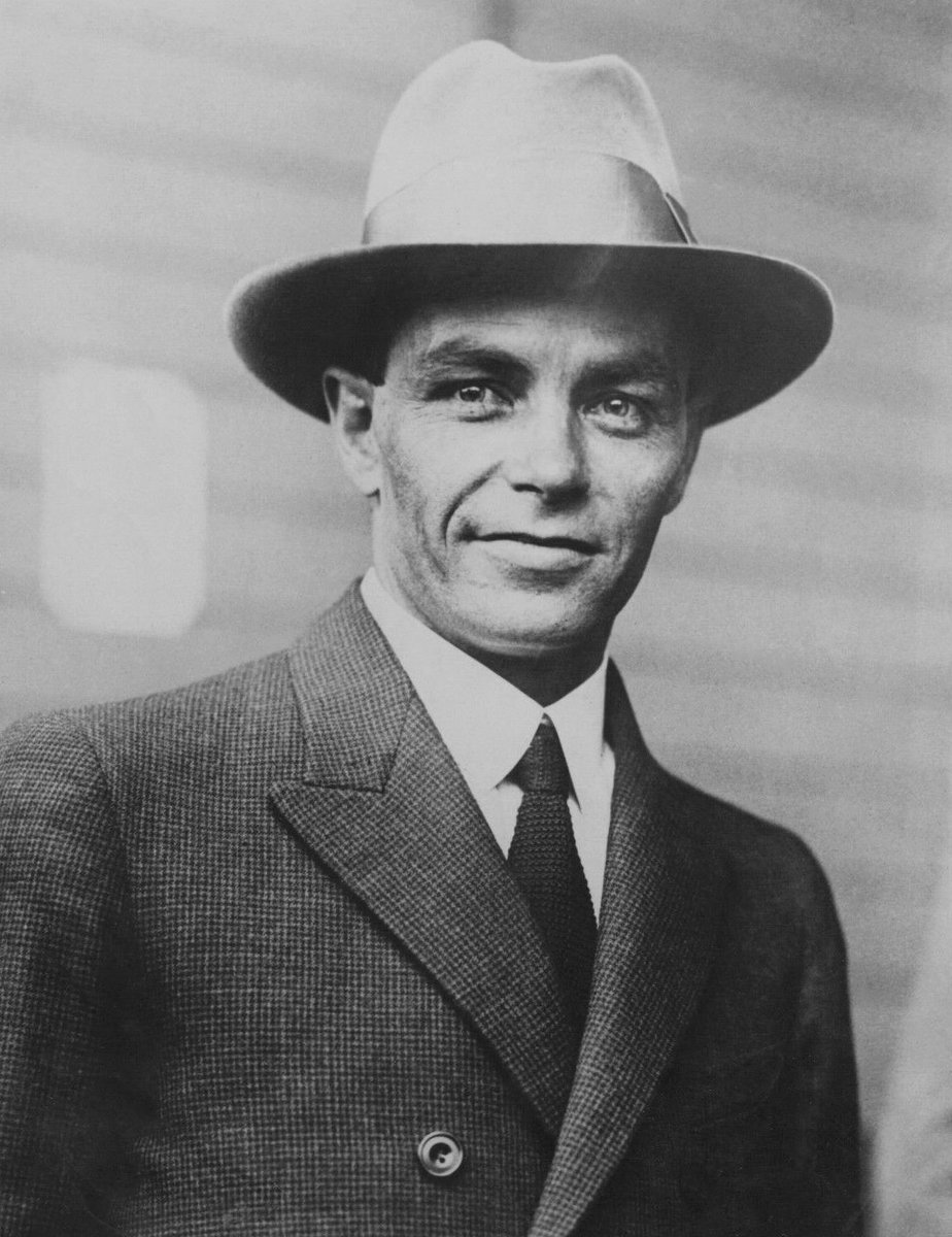 Captain Bert Hinkler Set New Record Flight (1928 ACME press photo), Sydney