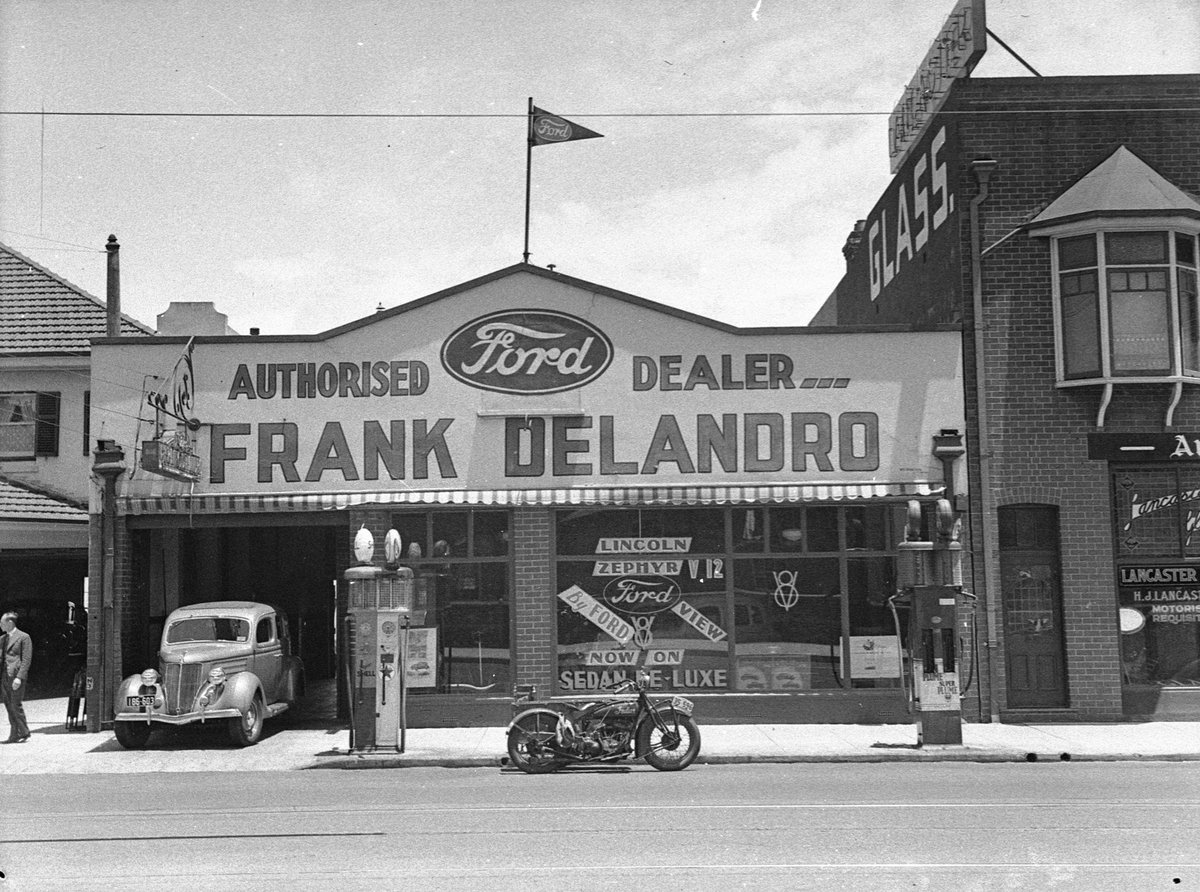 Ford dealer 1936, Crows Nest