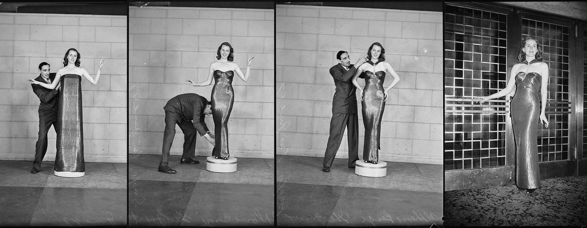 Dora Fraser Drapo montage 1947, Sydney