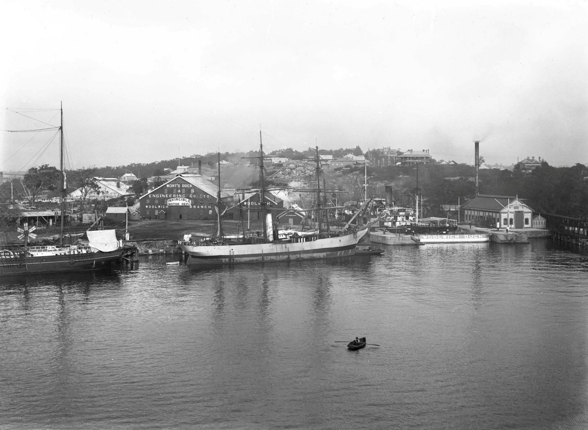 Mort's Dock & Engineering Woolwich Dock circa 1902 (c. 1902)