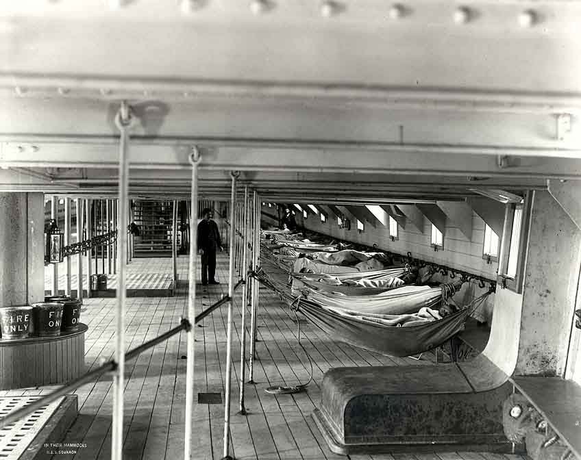 On deck - Sobraon, Camperdown (1890–1900)