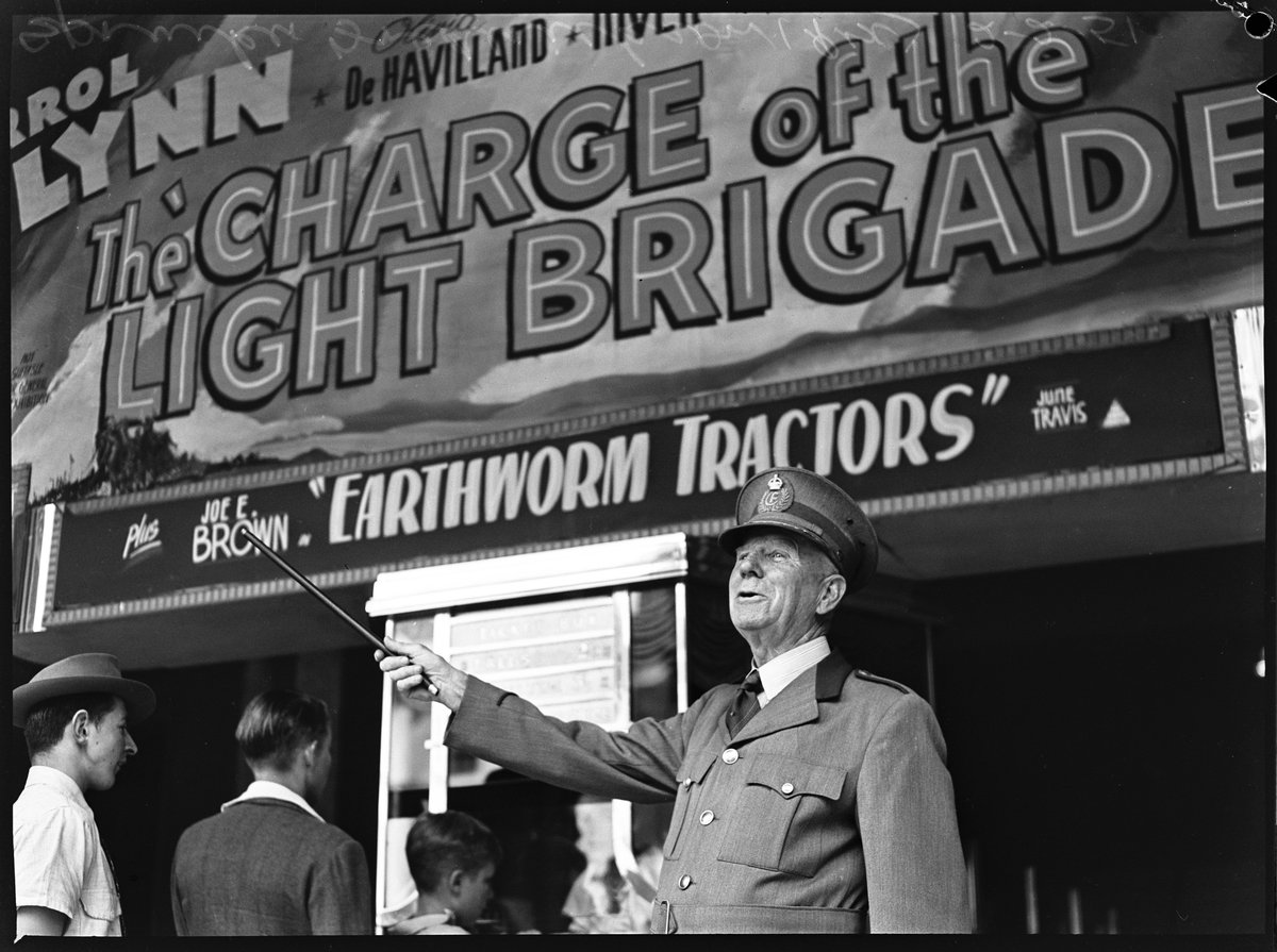 Spruiker Frederickson 1951, Sydney
