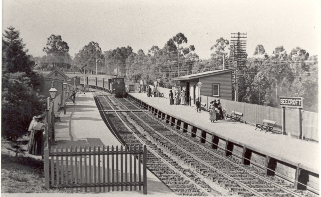 Beecroft station c 1910 north (c. 1910)