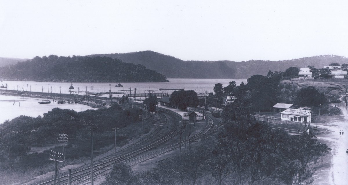 Hawkesbury River station c.1922 (c. 1922)