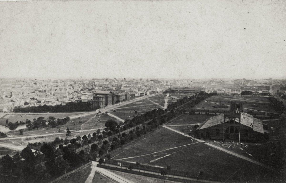 Pavilion in Hyde Park 1867-68, Sydney city centre (c. 1868)