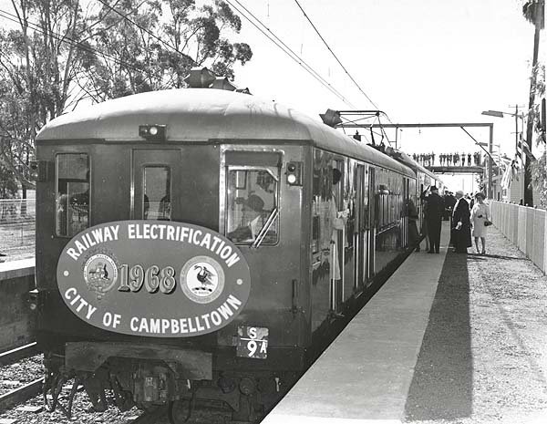 Railway station - Glenfield, 1968