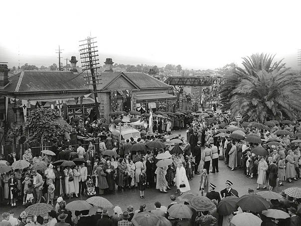 Blacktown Railway station 1955-1