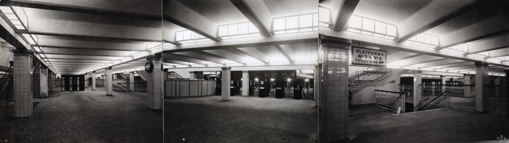 Wynyard Station - General View of Concourse, Sydney city centre (c. 1932)