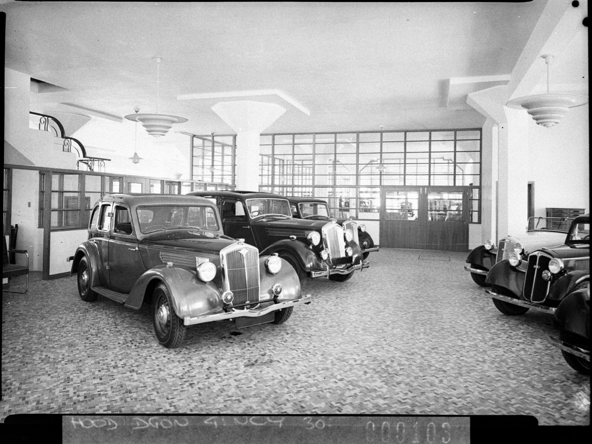 Car Showroom c. 1935, Sydney (1938)