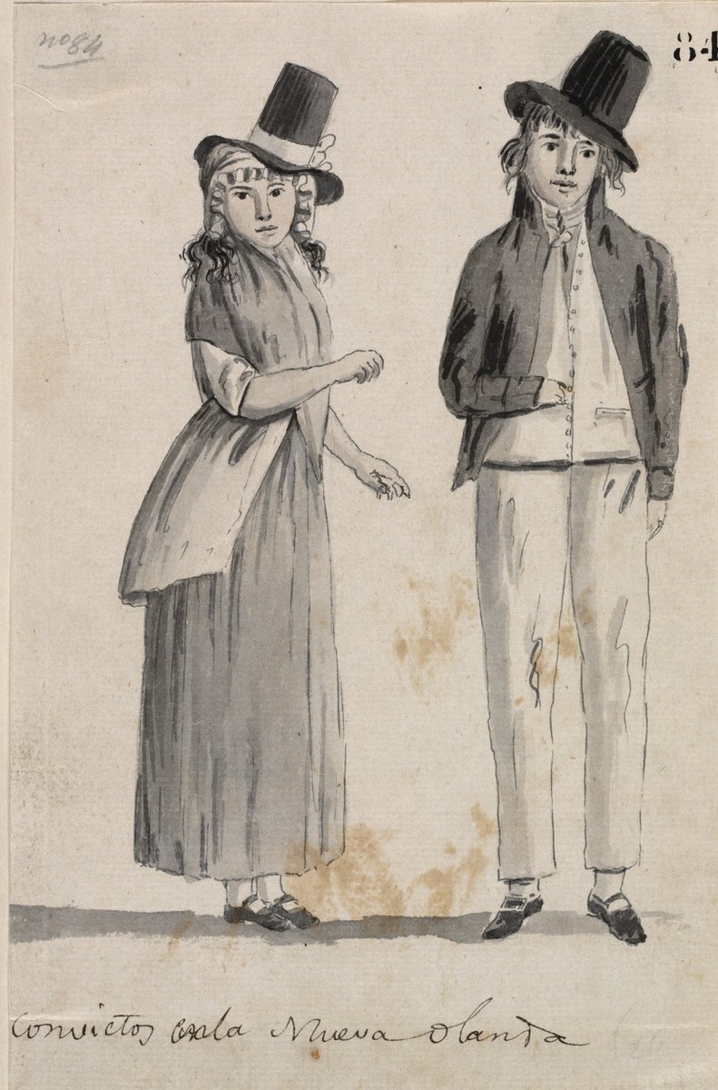 Convicts in New Holland, Sydney (1793)