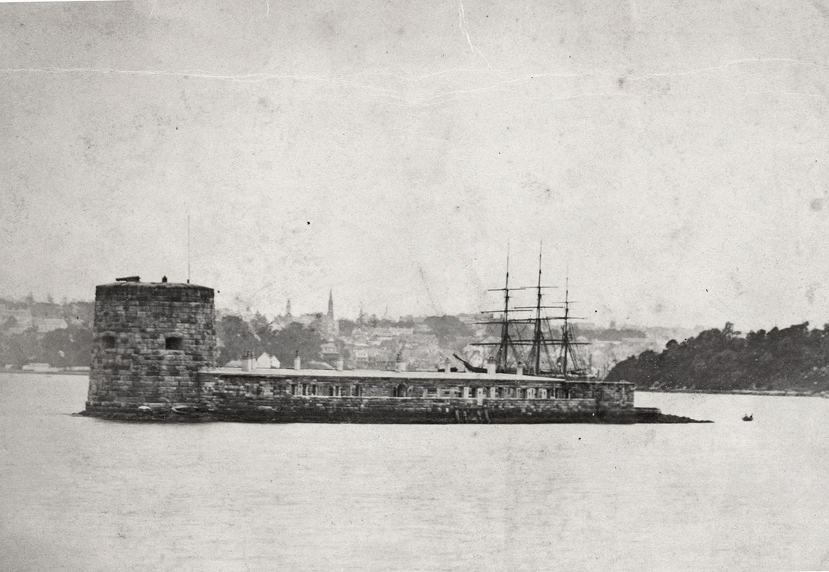 Fort Denison (Pinchgut), Sydney Harbour (c. 1880)