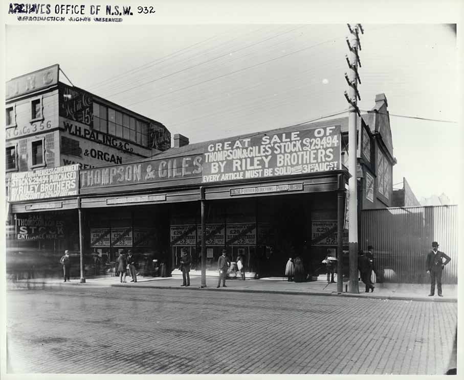 George Street, Sydney 1890, Sydney city centre (c. 1890)