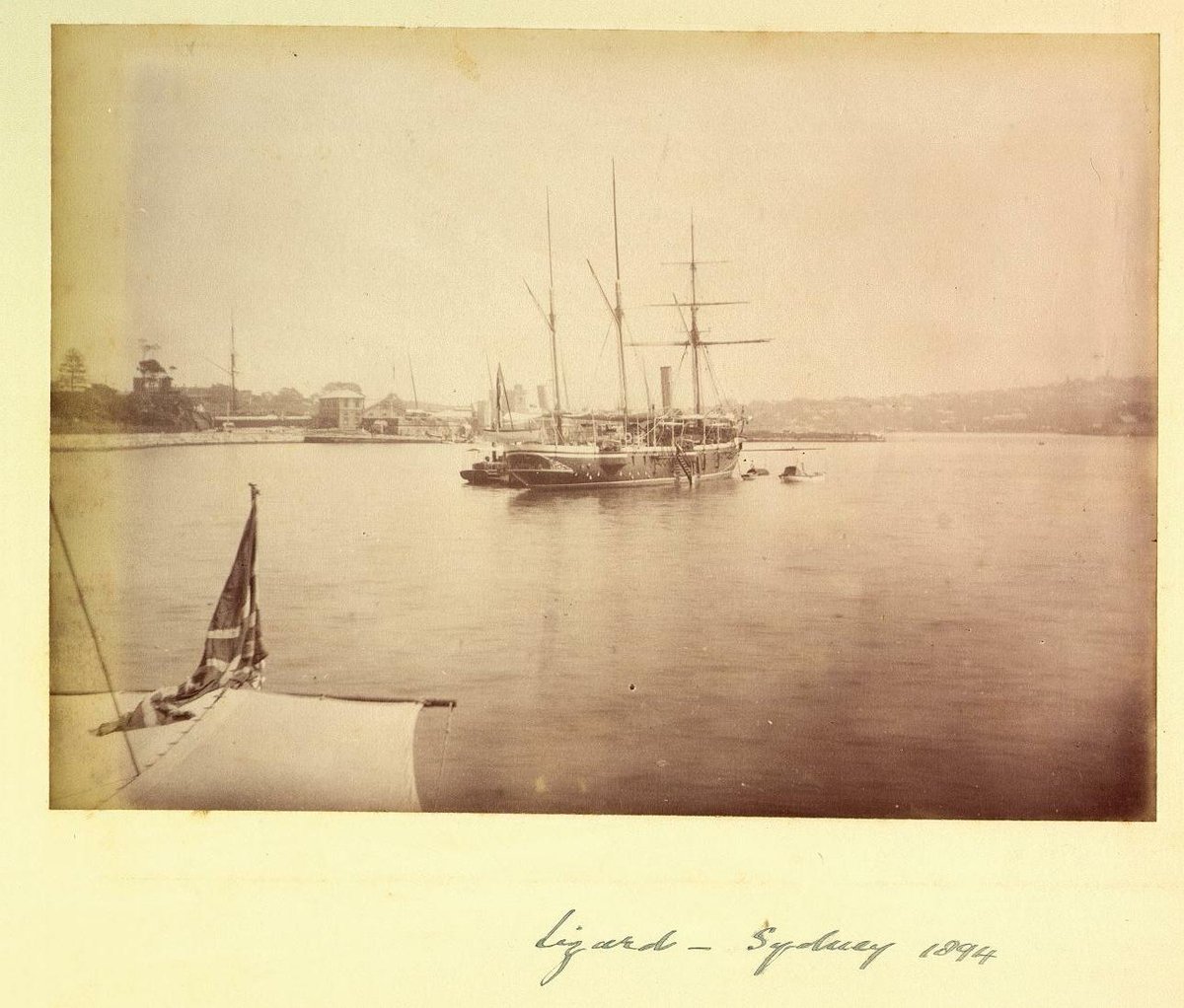 HMS Lizard Sydney 1894, Sydney Harbour