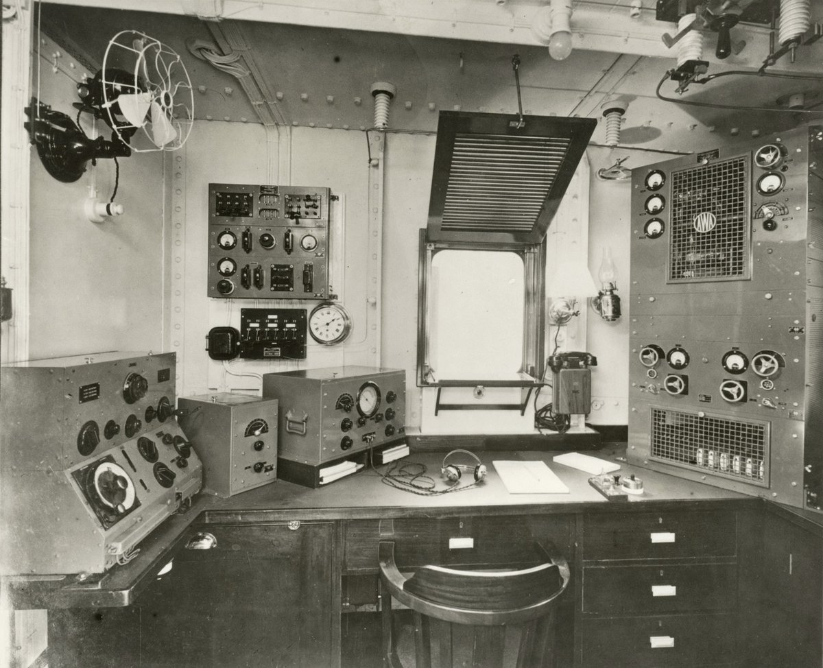 Ship's Radio Room, Sydney (c. 1935)