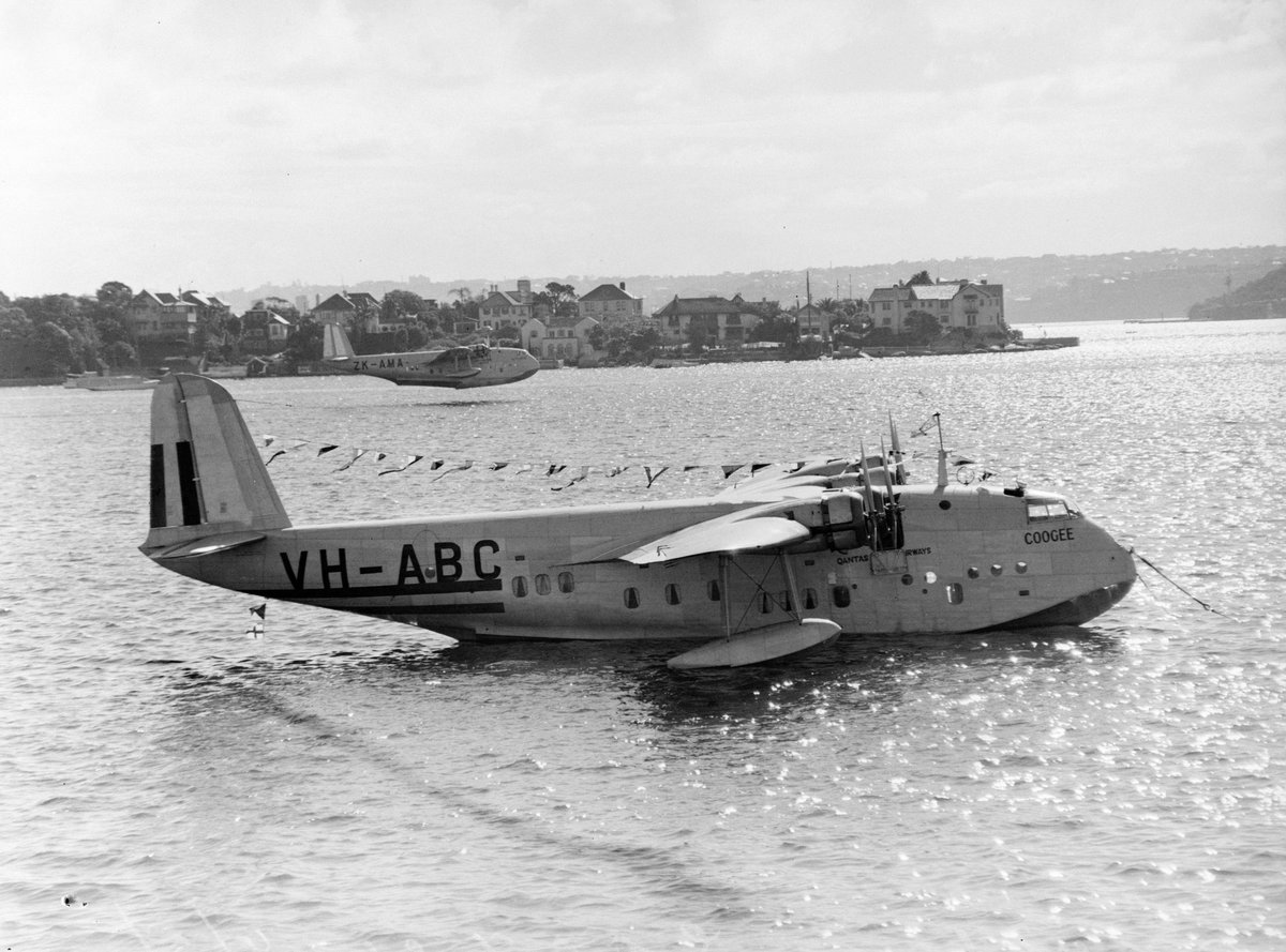Seaplanes Rose Bay, Sydney, 1940129
