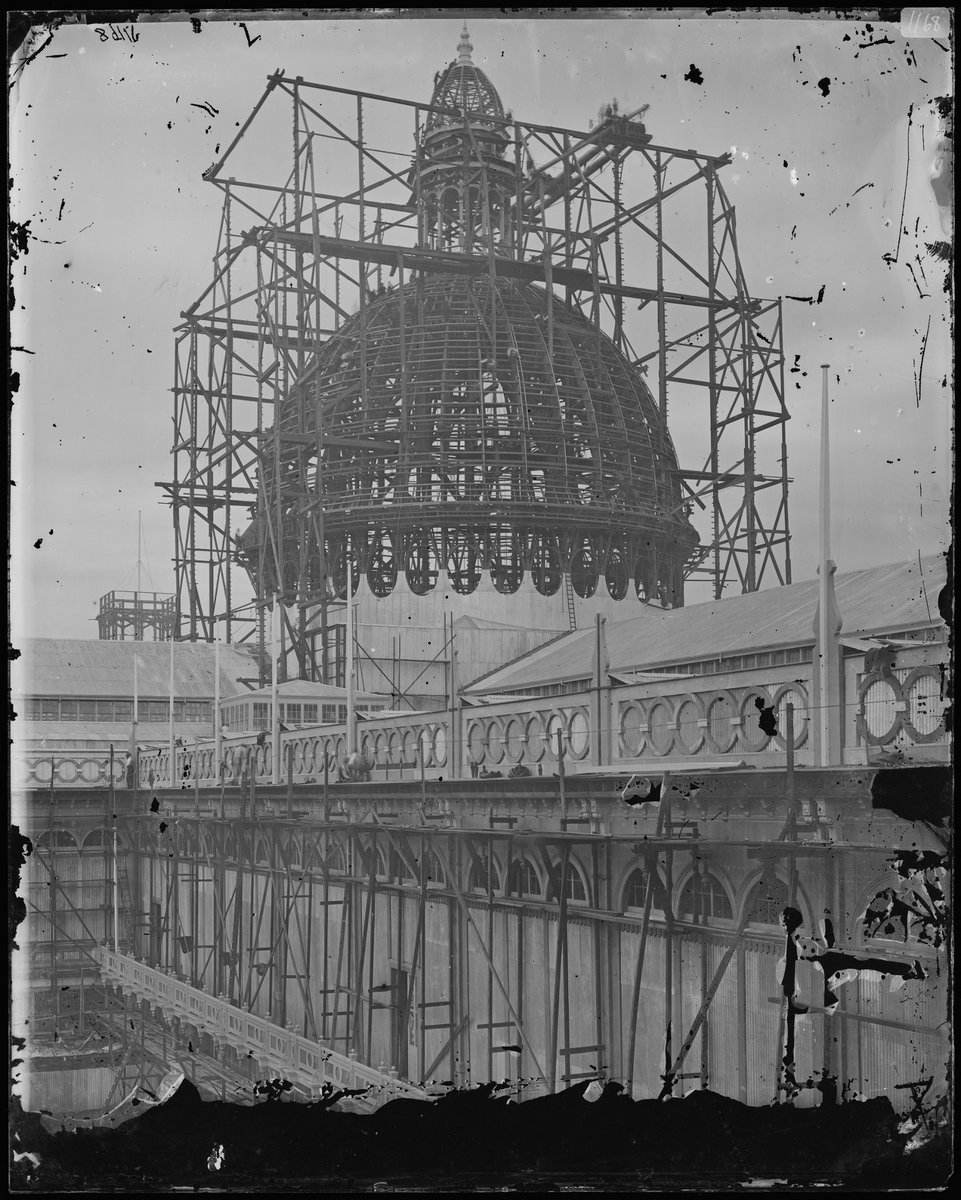 Construction of the Garden Palace, Sydney city centre (1879–82)