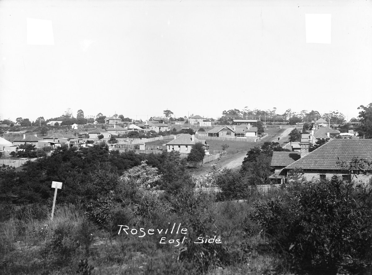 View of the eastside of Roseville (NSW) (c. 1908)