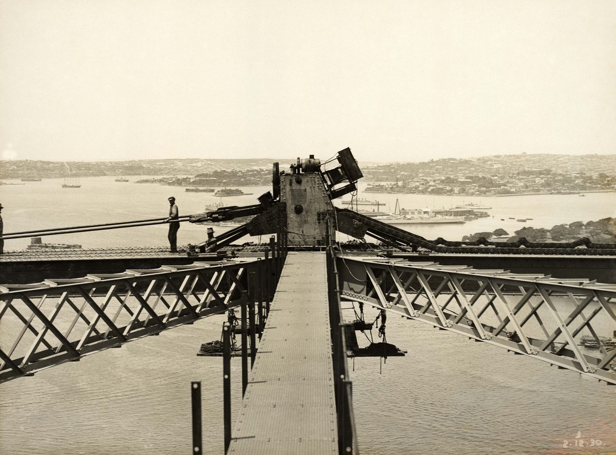 Sydney Harbour Bridge - Safety Mechanism for Creeper Cranes (c. 1930)