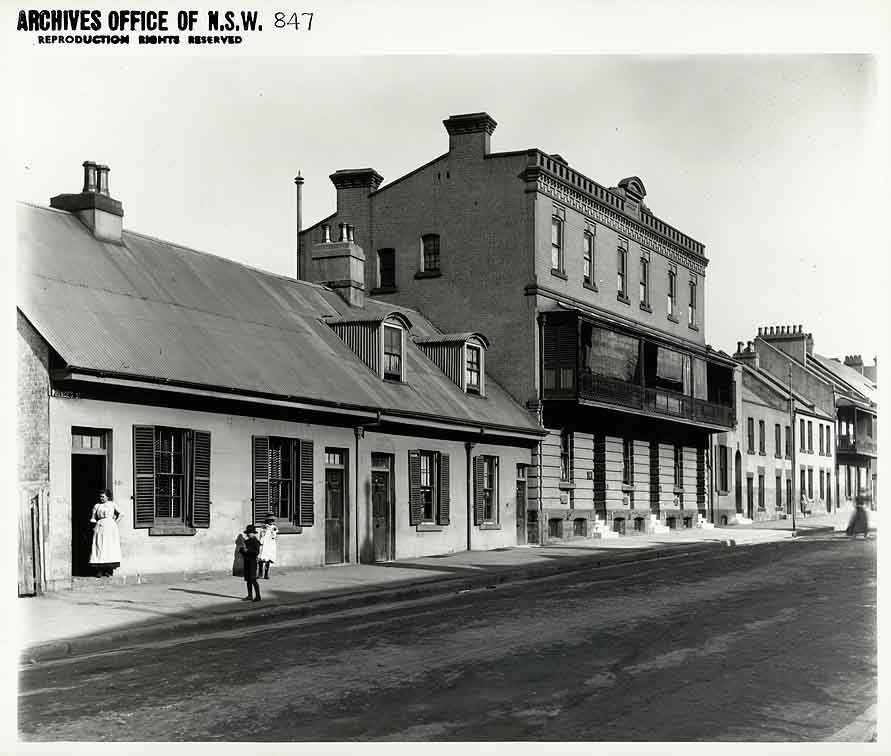 Princes Street, The Rocks (1901)